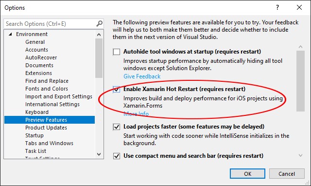 windows form application visual studio preview for mac